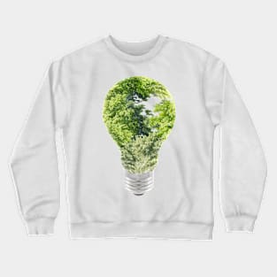 Lightbulb trees Crewneck Sweatshirt